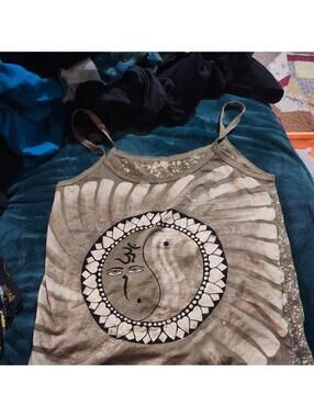 Adorn Women's Multi and Green Vests-tanks-cami
